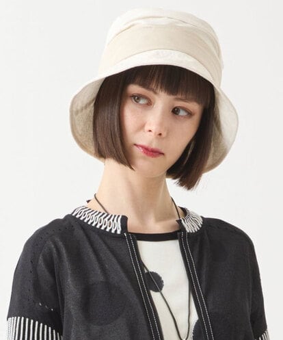 RP7GA01090 HIROKO BIS リネンライクバケットハット