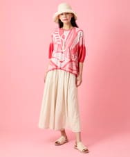 RP7GE01090 HIROKO BIS(ヒロコ ビス) テープバケットハット アイボリー