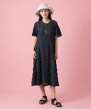 RP7HE01090 HIROKO BIS(ヒロコ ビス) リボンブレードハット ブラック