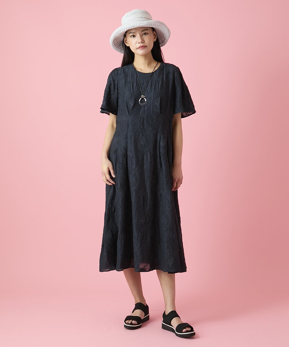 RP7HE01090 HIROKO BIS(ヒロコ ビス) リボンブレードハット ブラック