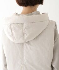 RPYAW10210 HIROKO BIS(ヒロコ ビス) ジップアップコンパクトベスト /洗濯機で洗える アイボリー