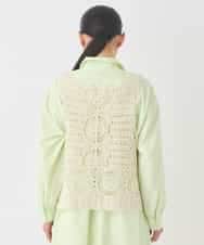 RPYDD14090 HIROKO BIS(ヒロコ ビス) ケミカルレースジレ ベージュ