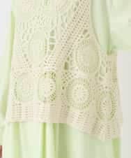 RPYDD14090 HIROKO BIS(ヒロコ ビス) ケミカルレースジレ ベージュ