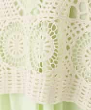 RPYDD14090 HIROKO BIS(ヒロコ ビス) ケミカルレースジレ ベージュ