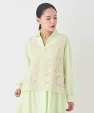 RPYDD14090 HIROKO BIS(ヒロコ ビス) ケミカルレースジレ ベージュ