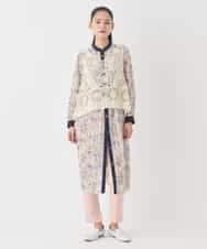 RPYDD14090 HIROKO BIS(ヒロコ ビス) ケミカルレースジレ ベージュ