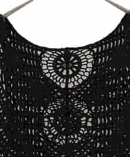 RPYDD14090 HIROKO BIS(ヒロコ ビス) ケミカルレースジレ ブラック