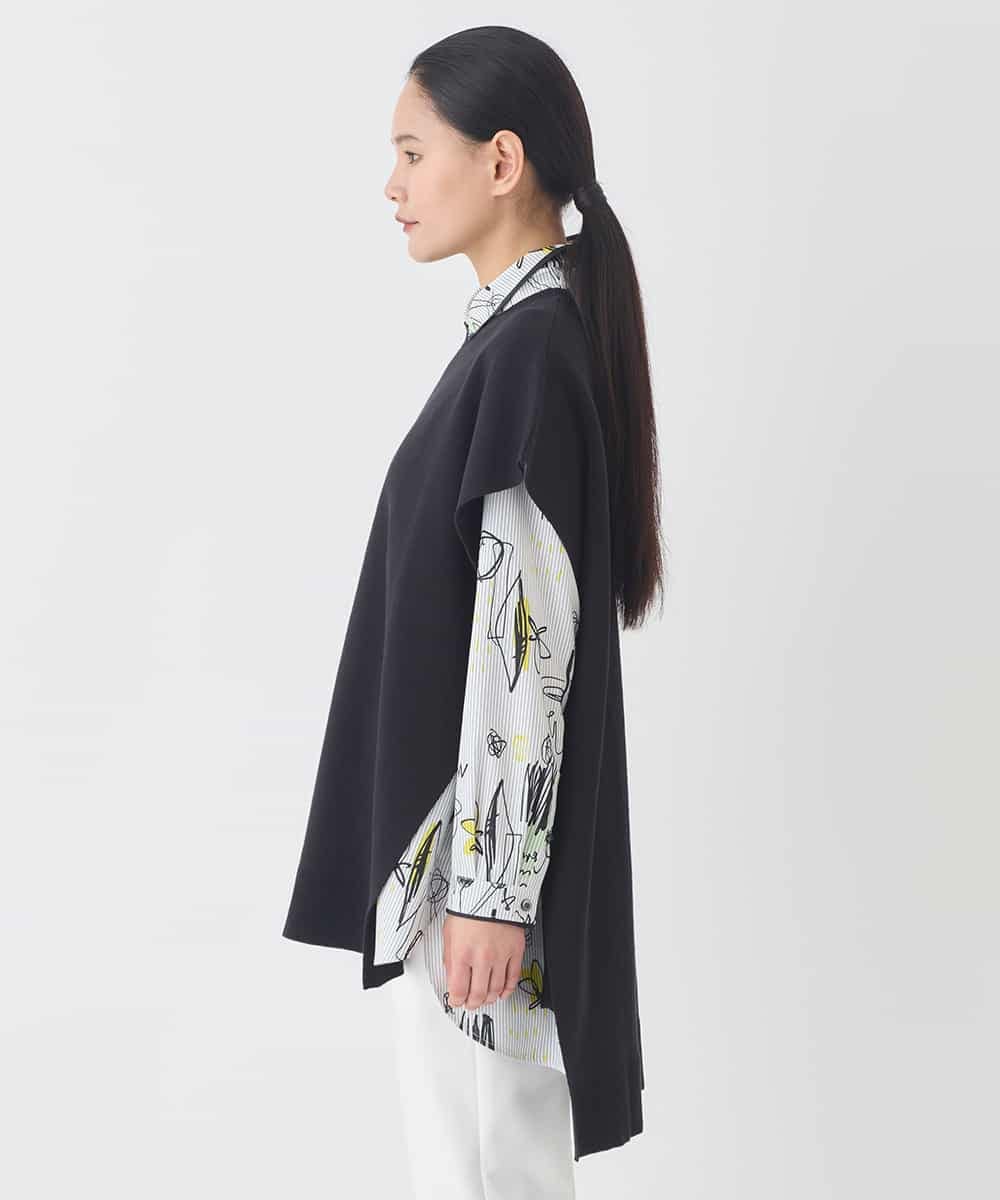 RPYDD15150 HIROKO BIS(ヒロコ ビス) サイドリボンジレ ブラック