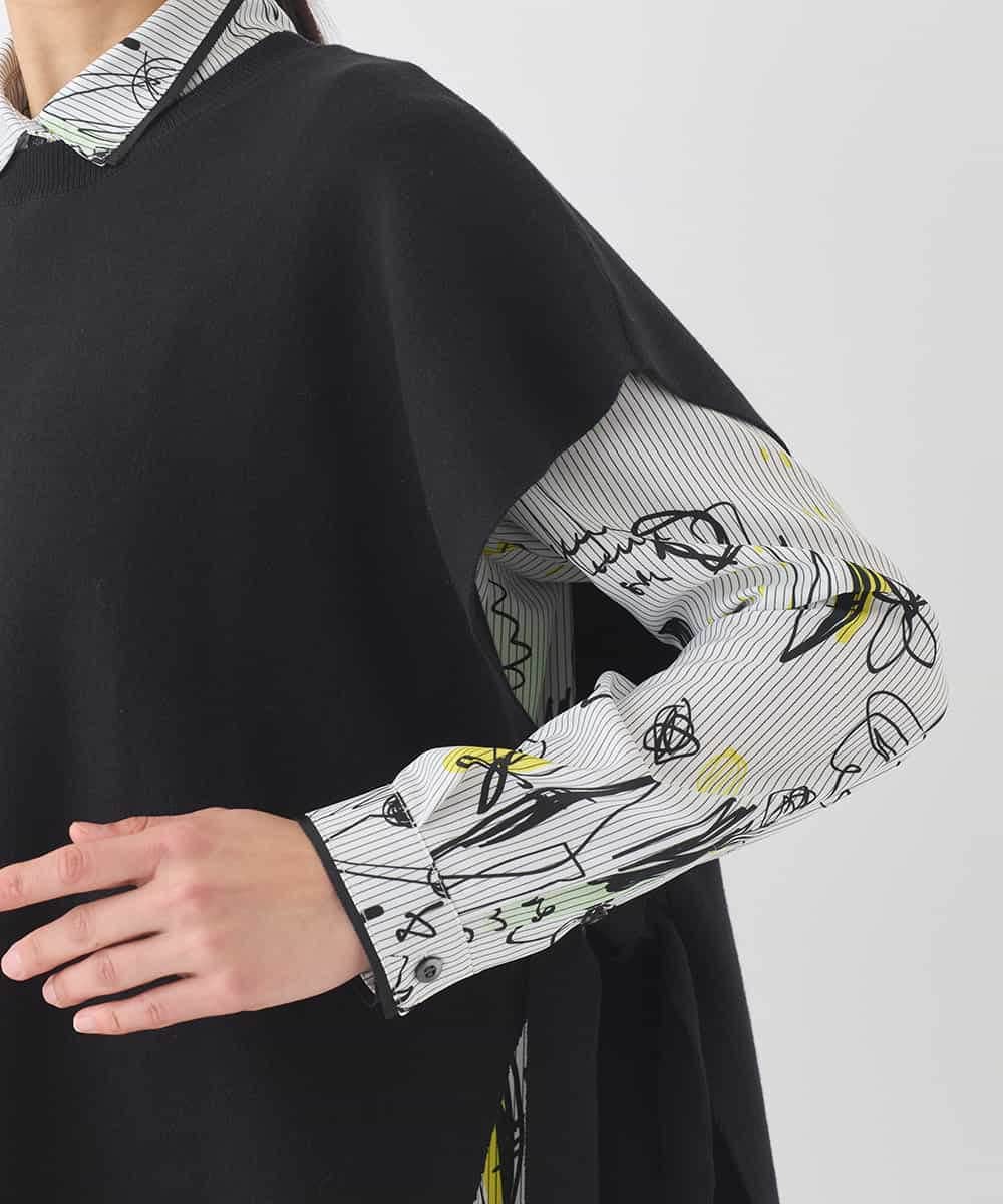 RPYDD15150 HIROKO BIS(ヒロコ ビス) サイドリボンジレ ブラック