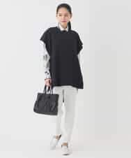 RPYDD15150 HIROKO BIS(ヒロコ ビス) サイドリボンジレ ブラック