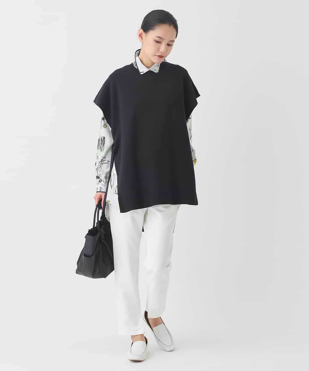 RPYDD15150 HIROKO BIS(ヒロコ ビス) サイドリボンジレ ブラック