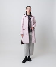 RSBAG09490 TRUNK HIROKO KOSHINO(ヒロココシノ) ストラプロゴデザインシャツ/洗える ブラック