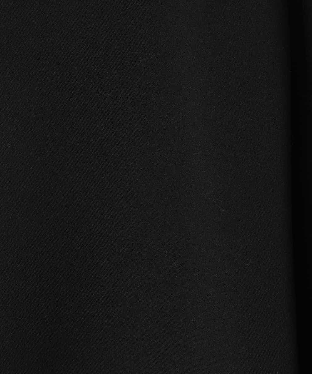 RSBCS07400 TRUNK HIROKO KOSHINO(ヒロココシノ) 【洗える/日本製】ロゴエンボスジャージーシャツ ブラック