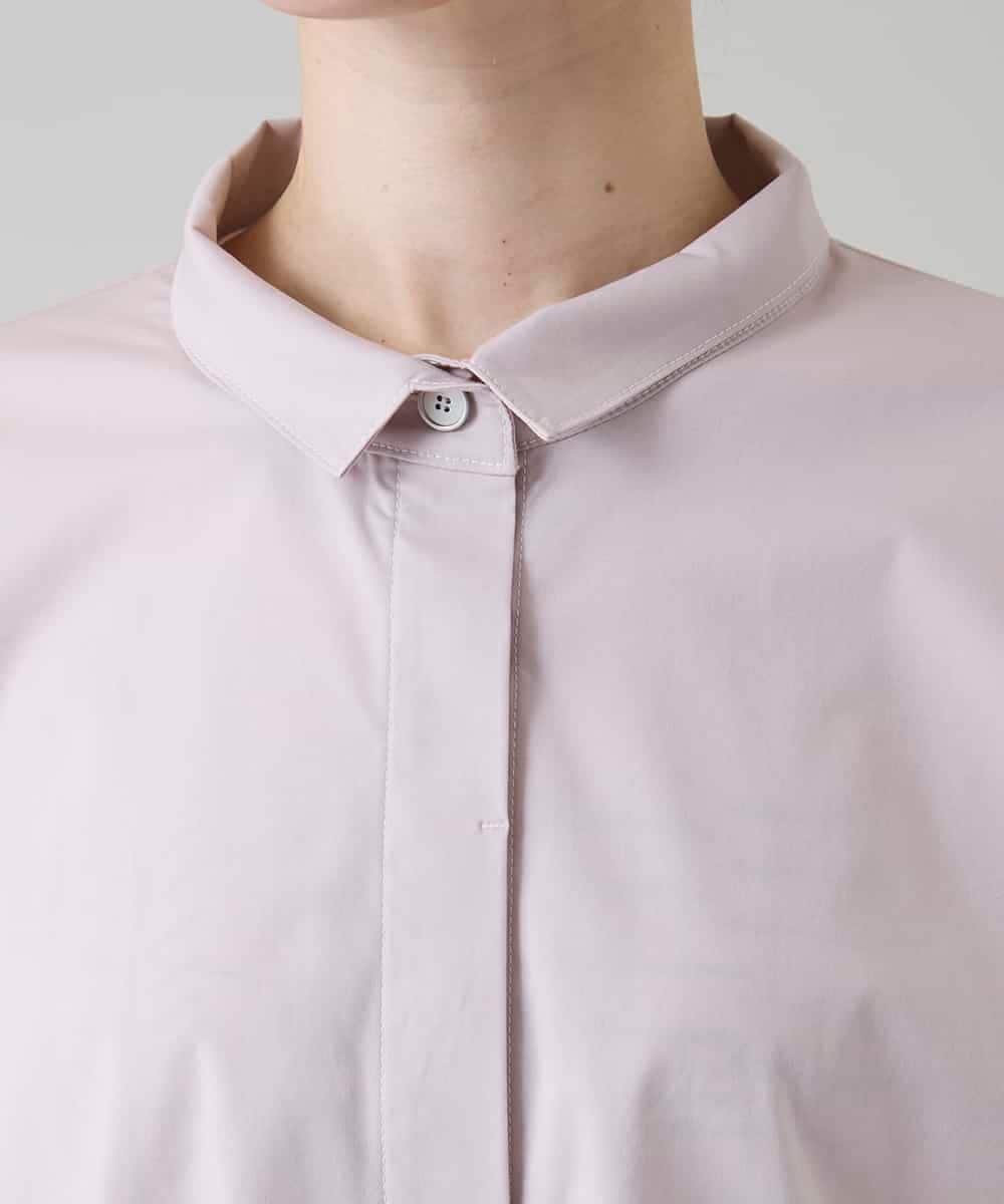 RSBGD15390 TRUNK HIROKO KOSHINO(ヒロココシノ) ワイドタックスリーブブラウス/洗える ピンク