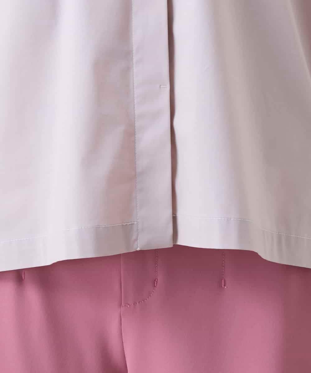 RSBGD15390 TRUNK HIROKO KOSHINO(ヒロココシノ) ワイドタックスリーブブラウス/洗える ピンク