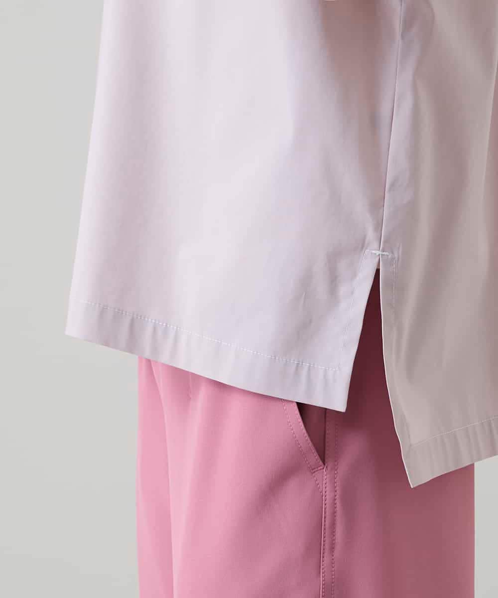 RSBGD15390 TRUNK HIROKO KOSHINO(ヒロココシノ) ワイドタックスリーブブラウス/洗える ピンク