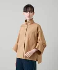 RSBGD15390 TRUNK HIROKO KOSHINO(ヒロココシノ) ワイドタックスリーブブラウス/洗える ベージュ