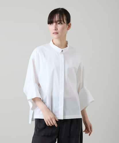 RSBGD15390 TRUNK HIROKO KOSHINO ワイドタックスリーブブラウス/洗える