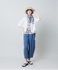 RSBHB08430 TRUNK HIROKO KOSHINO(ヒロココシノ) ロングテールシアーブルゾン /洗える ホワイト