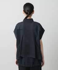 RSDGD09470 TRUNK HIROKO KOSHINO(ヒロココシノ) 【先行予約】バックフレアジョイントデザインベスト ダークグレー