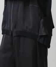 RSDGD09470 TRUNK HIROKO KOSHINO(ヒロココシノ) 【先行予約】バックフレアジョイントデザインベスト ダークグレー