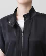 RSDGD09470 TRUNK HIROKO KOSHINO(ヒロココシノ) 【先行予約】バックフレアジョイントデザインベスト ダークグレー