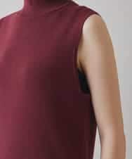 RSEAC31590 TRUNK HIROKO KOSHINO(ヒロココシノ) 【ゴルフウエア】キルティングタフタノースリーブワンピース レッド