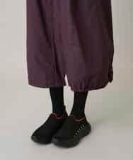 RSEAE06560 TRUNK HIROKO KOSHINO(ヒロココシノ) 薄綿ウォームジャンパースカート/洗える パープル