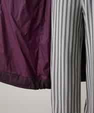 RSEAE06560 TRUNK HIROKO KOSHINO(ヒロココシノ) 薄綿ウォームジャンパースカート/洗える パープル