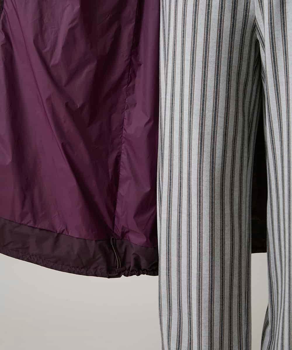 RSEAE06560 TRUNK HIROKO KOSHINO(ヒロココシノ) 薄綿ウォームジャンパースカート/洗える パープル