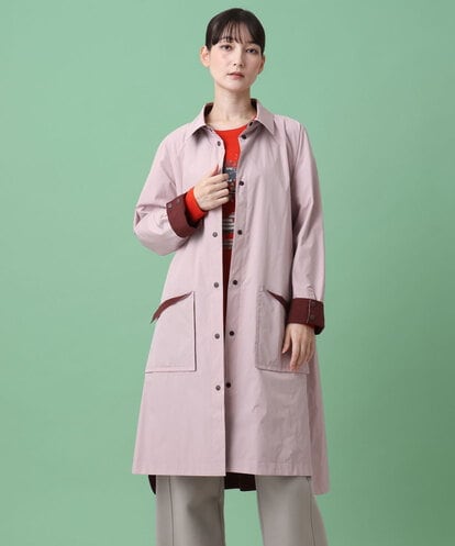 RSEAG14590 TRUNK HIROKO KOSHINO 配色タフタリバーシブルワンピース/洗える