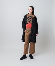 RSEAG14590 TRUNK HIROKO KOSHINO(ヒロココシノ) 配色タフタリバーシブルコート/洗える ベージュ