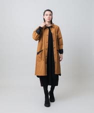 RSEAG14590 TRUNK HIROKO KOSHINO(ヒロココシノ) 配色タフタリバーシブルコート/洗える ベージュ