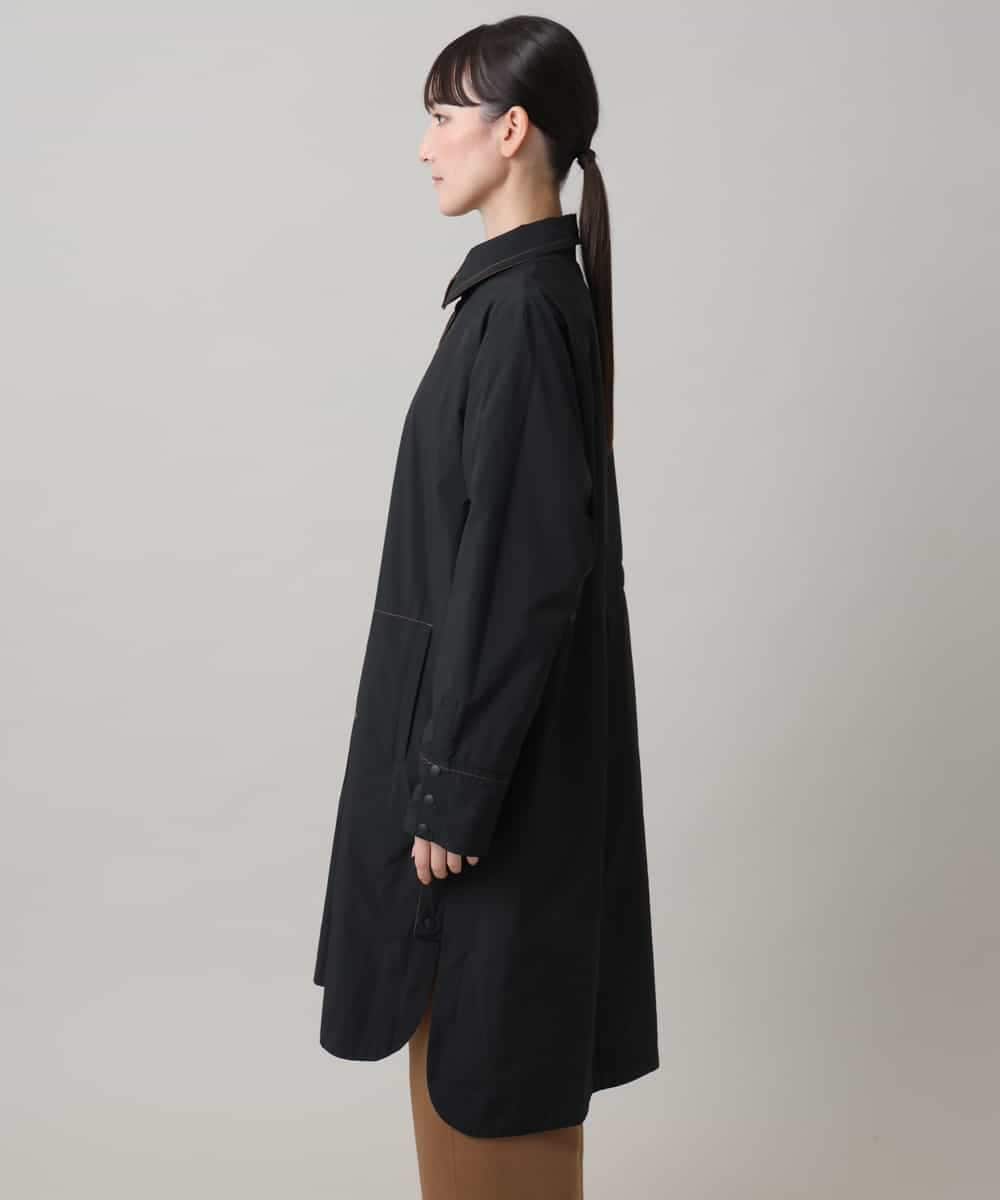 RSEAG14590 TRUNK HIROKO KOSHINO(ヒロココシノ) 配色タフタリバーシブルワンピース/洗える ベージュ