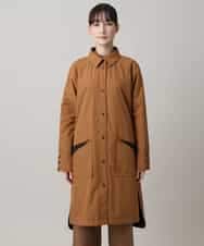 RSEAG14590 TRUNK HIROKO KOSHINO(ヒロココシノ) 配色タフタリバーシブルワンピース/洗える ベージュ