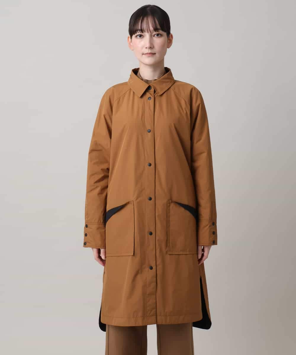 RSEAG14590 TRUNK HIROKO KOSHINO(ヒロココシノ) 配色タフタリバーシブルワンピース/洗える ベージュ