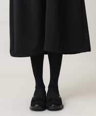 RSECG04590 TRUNK HIROKO KOSHINO(ヒロココシノ) 【先行予約】フラワーモチーフ切り替えデザインワンピース ブラック
