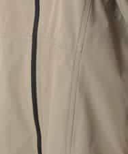 RSEFD11640 TRUNK HIROKO KOSHINO(ヒロココシノ) 【先行予約】配色ラインフロントジップワンピース カーキベージュ