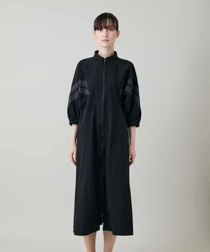 RSEFF11640 TRUNK HIROKO KOSHINO 【WEB/京王百貨店新宿店限定】配色ラインフロントジップワンピース
