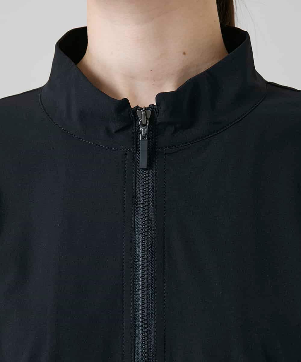 RSEFF11640 TRUNK HIROKO KOSHINO(ヒロココシノ) 【WEB/京王百貨店新宿店限定】配色ラインフロントジップワンピース ブラック