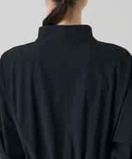 RSEFF11640 TRUNK HIROKO KOSHINO(ヒロココシノ) 【WEB/京王百貨店新宿店限定】配色ラインフロントジップワンピース ブラック