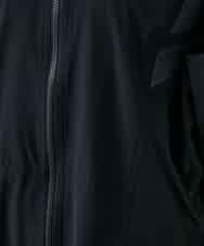 RSEFF11640 TRUNK HIROKO KOSHINO(ヒロココシノ) 【WEB/京王百貨店新宿店限定】配色ラインフロントジップワンピース ブラック