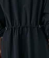 RSEFF11640 TRUNK HIROKO KOSHINO(ヒロココシノ) 【WEB/京王百貨店新宿店限定】配色ラインフロントジップワンピース ブラック