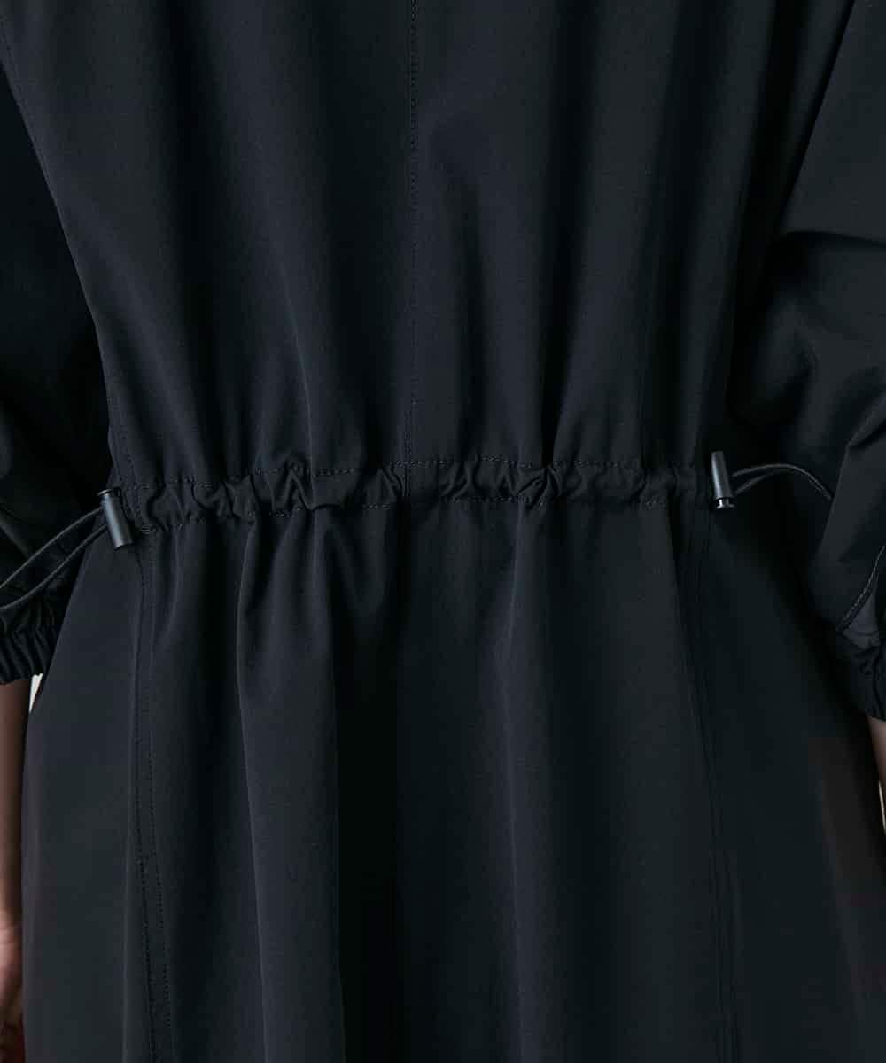 RSEFF11640 TRUNK HIROKO KOSHINO(ヒロココシノ) 【WEB/京王百貨店新宿店限定】配色ラインフロントジップワンピース ブラック