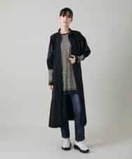 RSEFF11640 TRUNK HIROKO KOSHINO(ヒロココシノ) 【WEB/京王百貨店新宿店限定】配色ラインフロントジップワンピース ブラック