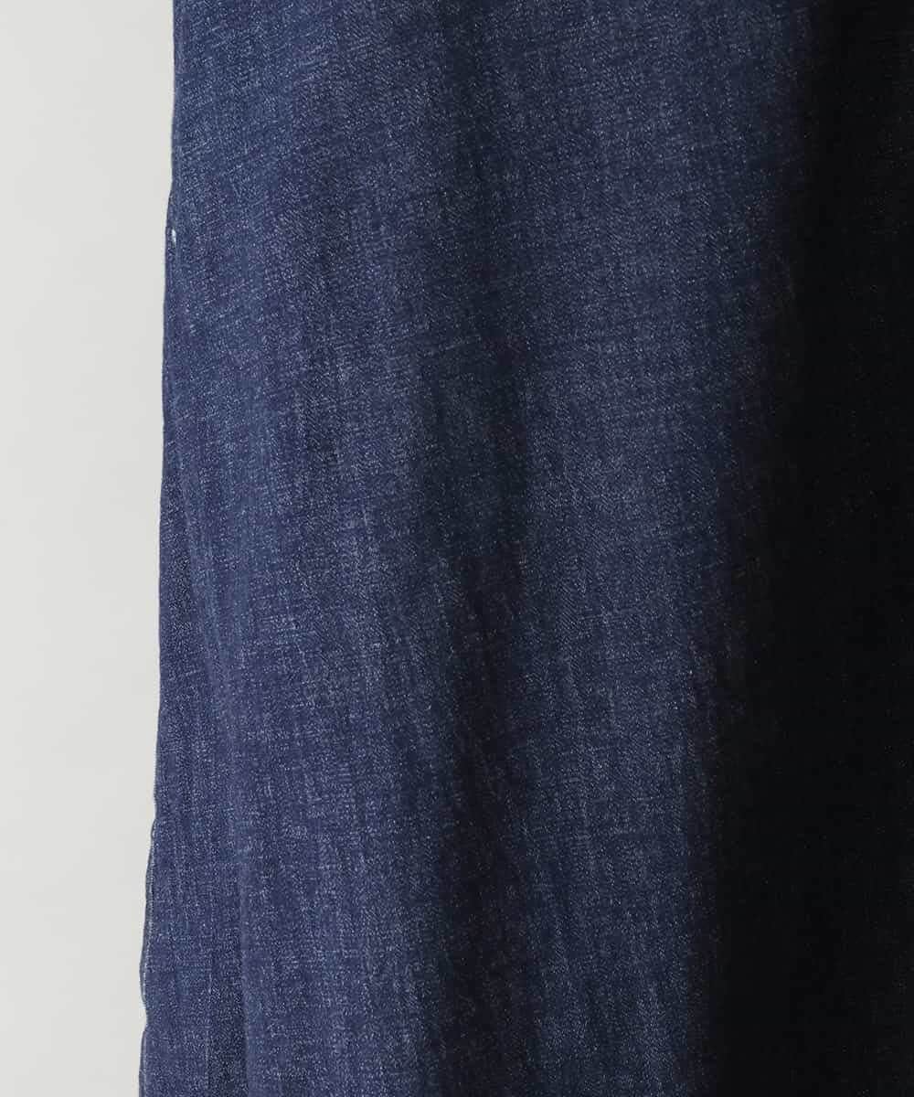 RSEGB02590 TRUNK HIROKO KOSHINO(ヒロココシノ) ストレッチデニムジャンパースカート/洗える ネイビー