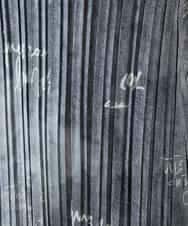 RSEGD03590 TRUNK HIROKO KOSHINO(ヒロココシノ) デニム風ロゴプリントプリーツワンピース/洗える ブラック