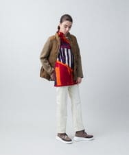 RSFAC35530 TRUNK HIROKO KOSHINO(ヒロココシノ) 【ゴルフウエア】グラフィック柄ニットチュニック ブルー