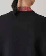 RSFCD08460 TRUNK HIROKO KOSHINO(ヒロココシノ) 【先行予約】ミラノリブデザインニットベスト/洗える ブラック