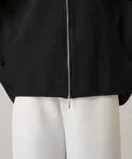 RSFCD08460 TRUNK HIROKO KOSHINO(ヒロココシノ) 【先行予約】ミラノリブデザインニットベスト/洗える ブラック